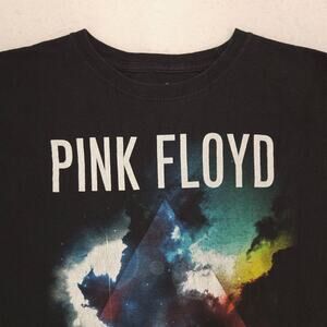 Pink Floyd Band Graphic Short Sleeve Crew Neck T Shirt Mens Size Large L Black
